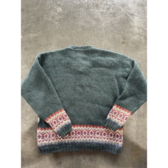 Vintage 80s American Portrait Limited Edition Sweater Wool Blend Womens Petite M - Picture 3 of 3